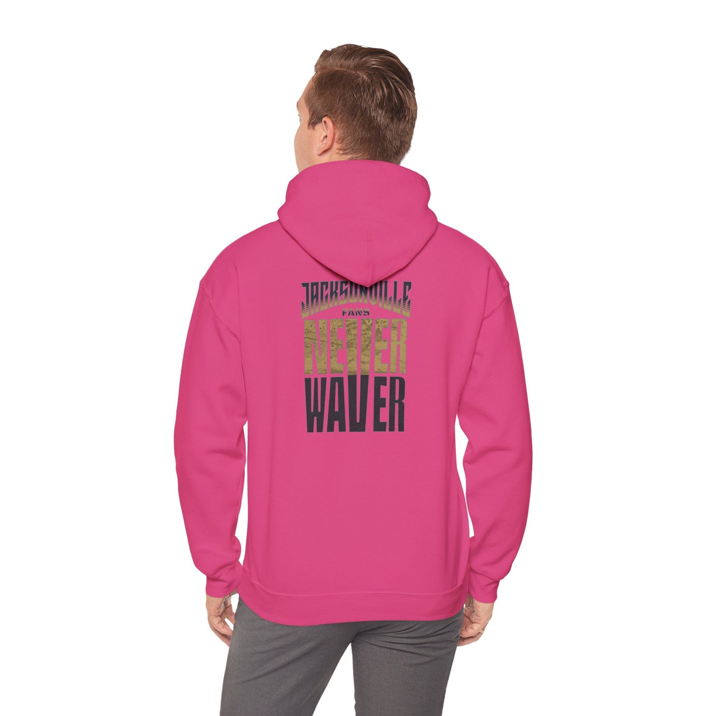 Jacksonville Fans  Never Waver Unisex Heavy Blend™ Hoodie -Sweatshirt
