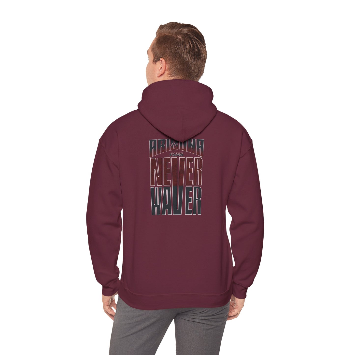 Arizona Fans Never Waver Edition for Fans Unisex Heavy Blend™ Hooded Sweatshirt