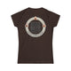 Never Waver Save Water, Drink Whisky Women's Soft Style Tee by Printify