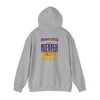 Minnesota Fans Never Waver w Leopard Football Unisex Heavy Blend™ Hoodie