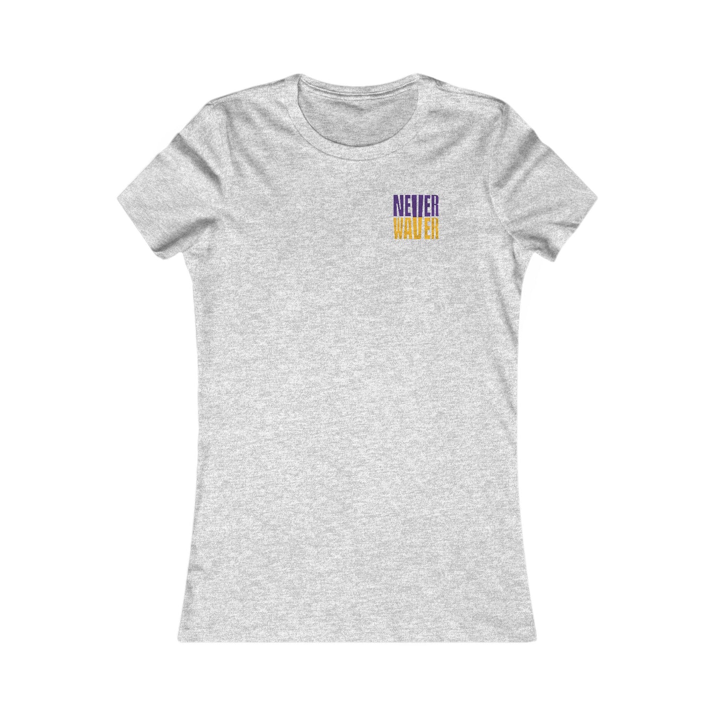 Minnesota Fans Never Waver W-Leopard Football Women's Favorite Tee
