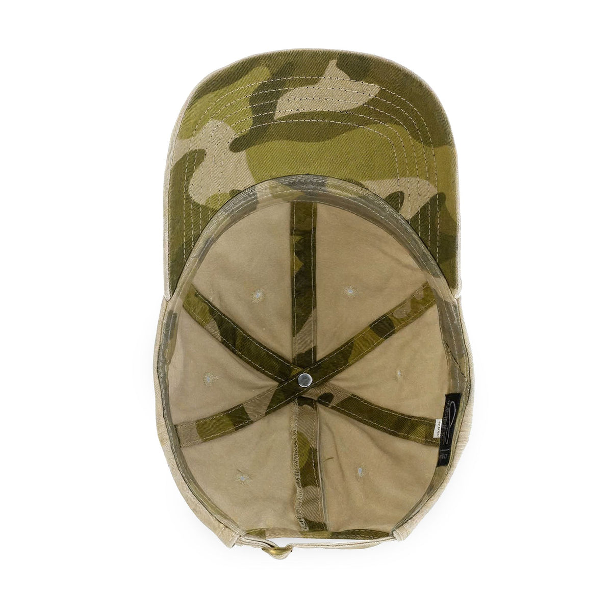Never Waver  Women's Pigment-Dyed Cap with Fashion Undervisor (Embroidery)
