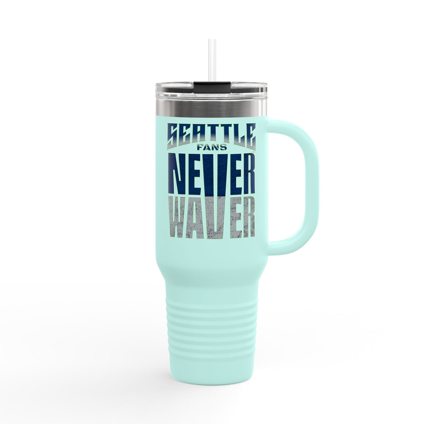 Seattle Fans Never Waver Insulated Travel Mug, 40oz