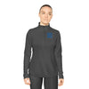 Never Waver Leopard Ladies Quarter-Zip Pullover