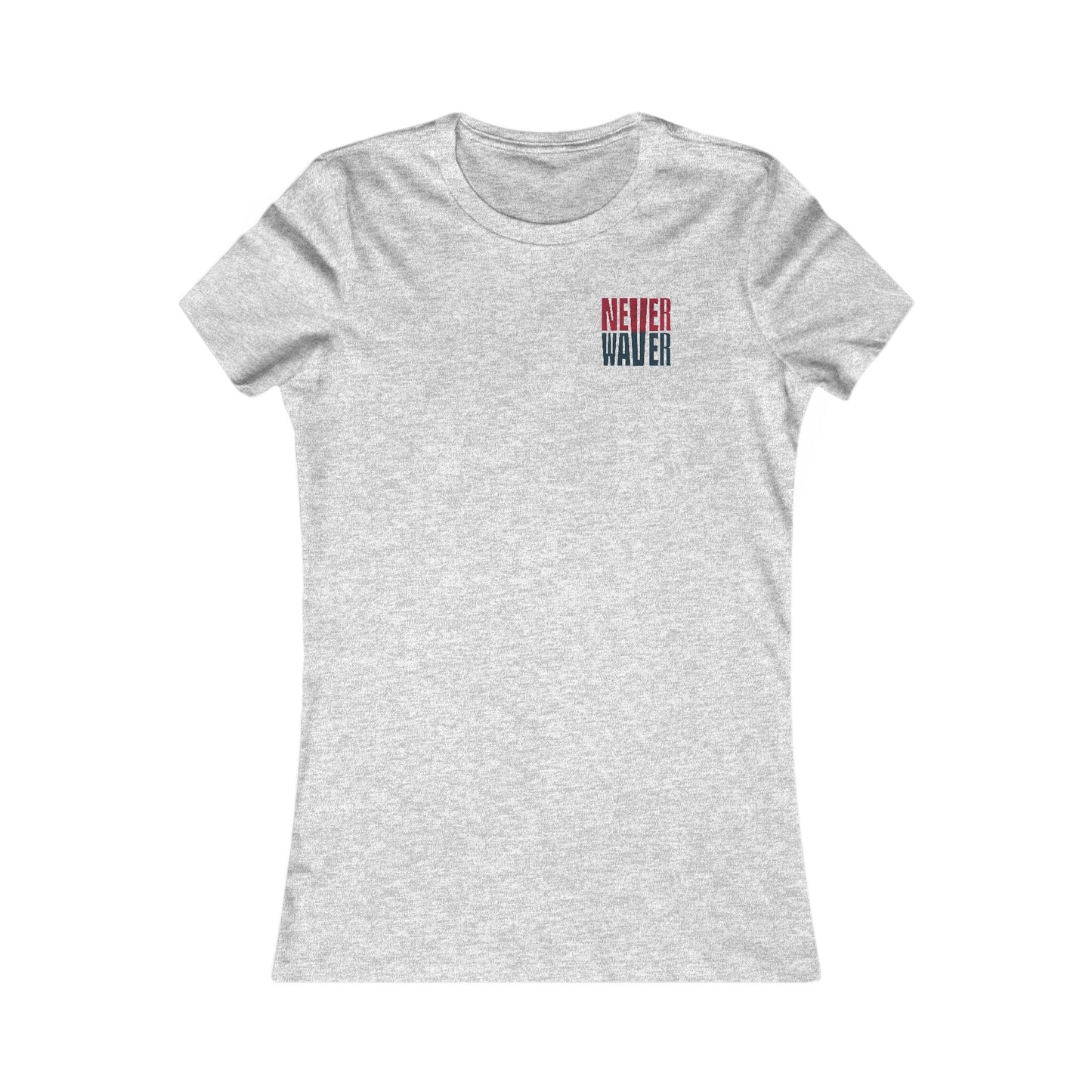 Houston Fans Never Waver W-Leopard Football Women's Favorite Tee