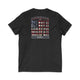 'America Never Wavers' Patriotic Shirt Unisex V-Neck Tee by Printify