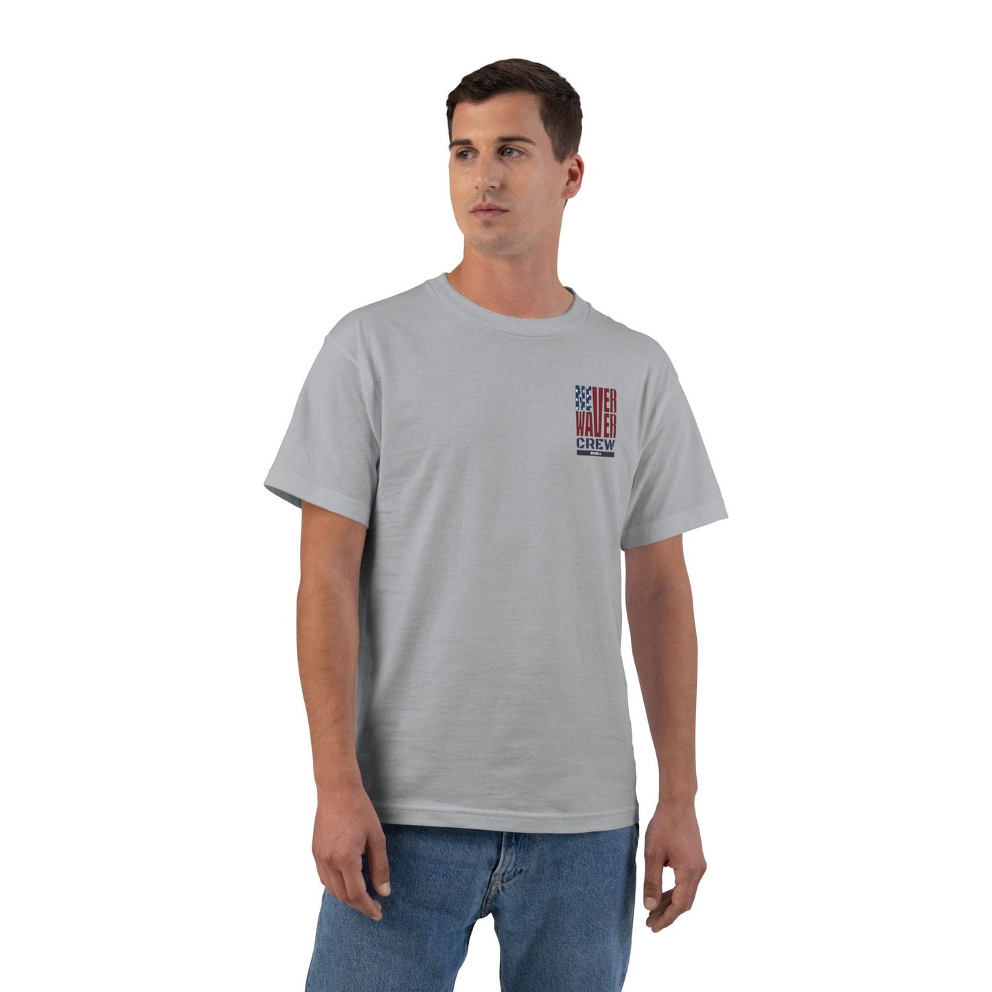 Never Waver Crew Beefy-T®  Short-Sleeve T-Shirt