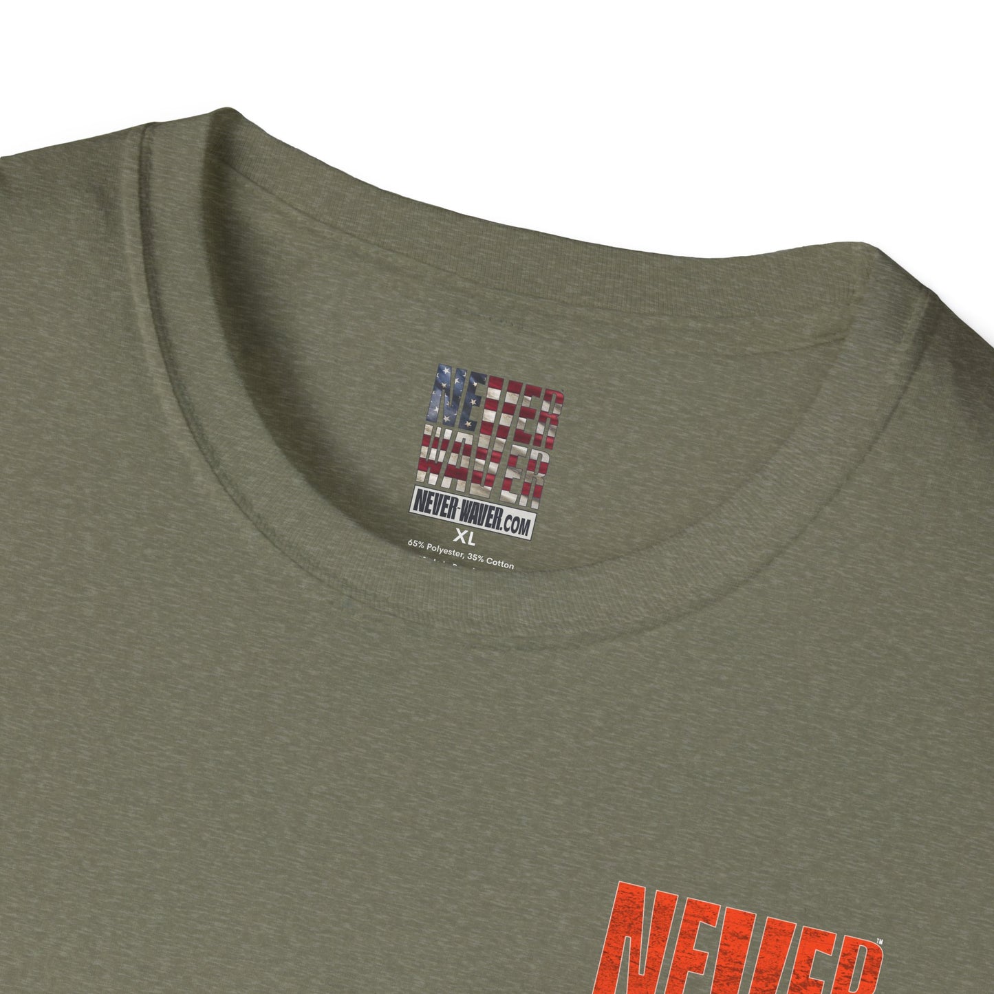 Denver Fans Never Waver Unisex Softstyle T-Shirt