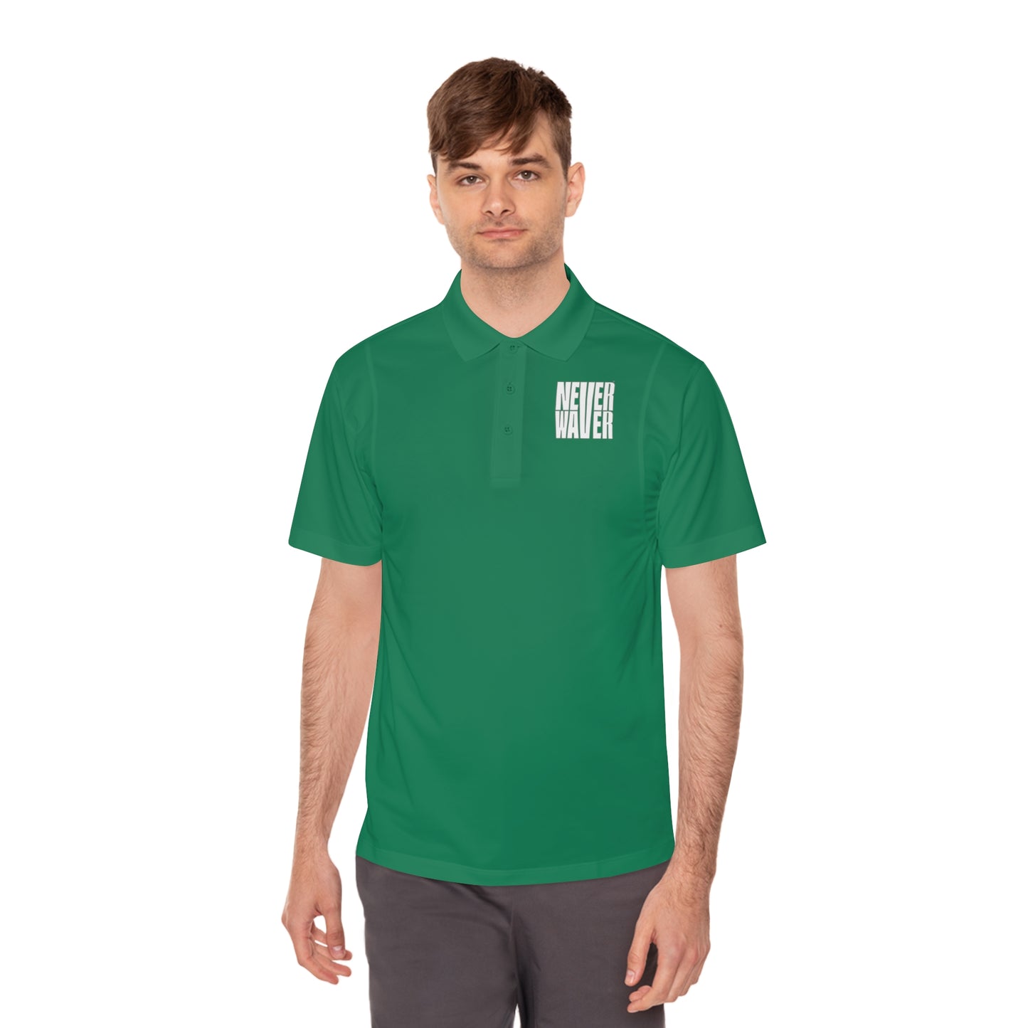 Never Waver Men's Sport Polo Shirt