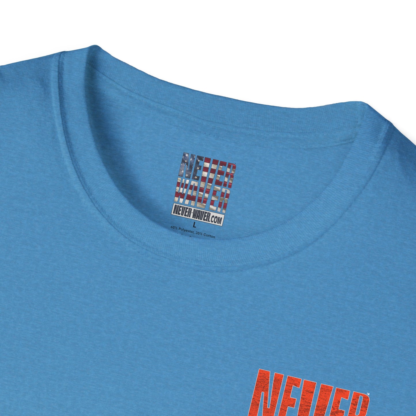 Denver Fans Never Waver Unisex Softstyle T-Shirt
