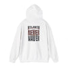 Atlanta Fans Never Waver Leopard Football Sweatshirt Unisex Heavy Blend™ Hoodie