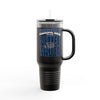 Indianapolis Fans Never Waver W-Leopard Football Insulated Travel Mug, 40oz