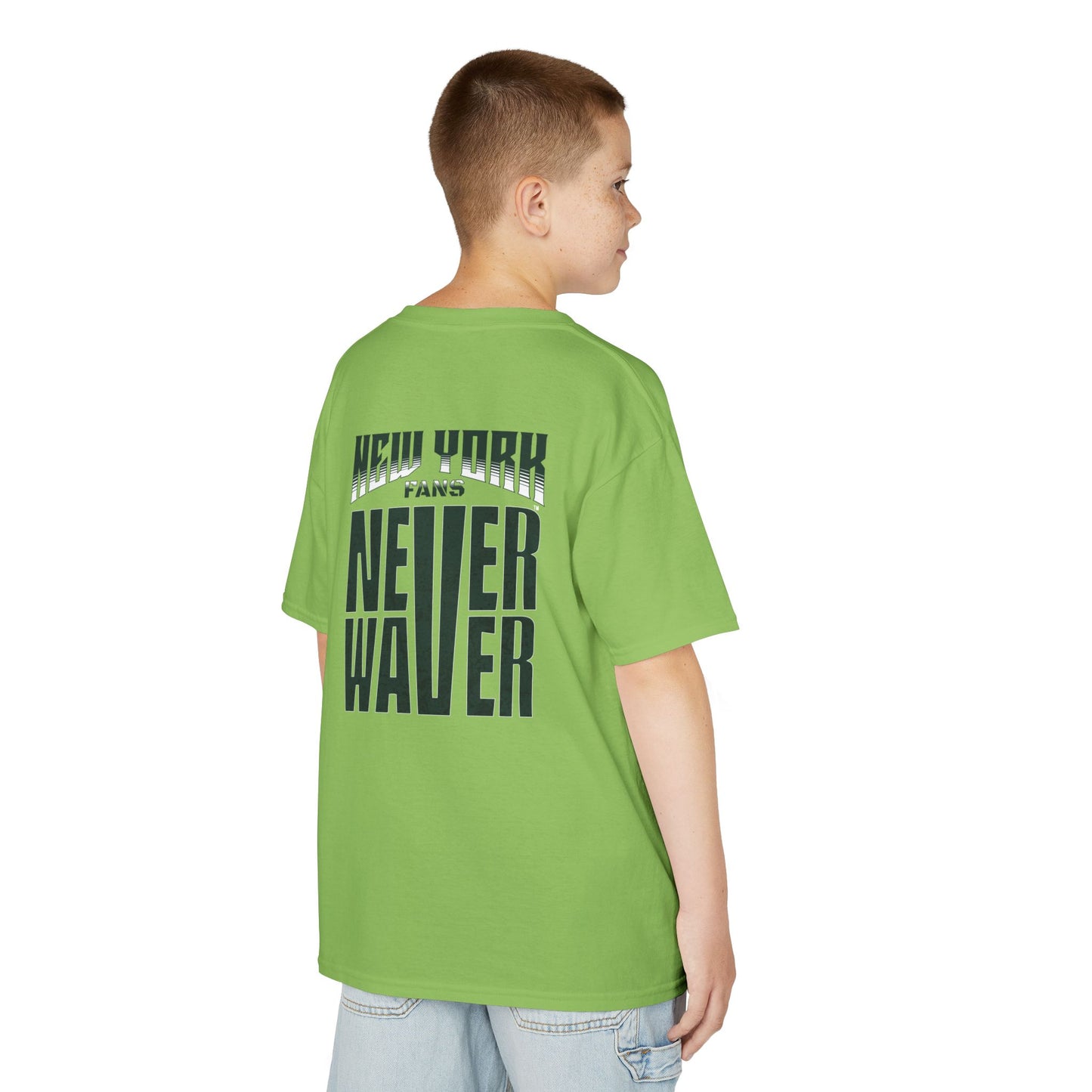 New York  Fans Never Waver Kids Heavy Cotton™ Tee