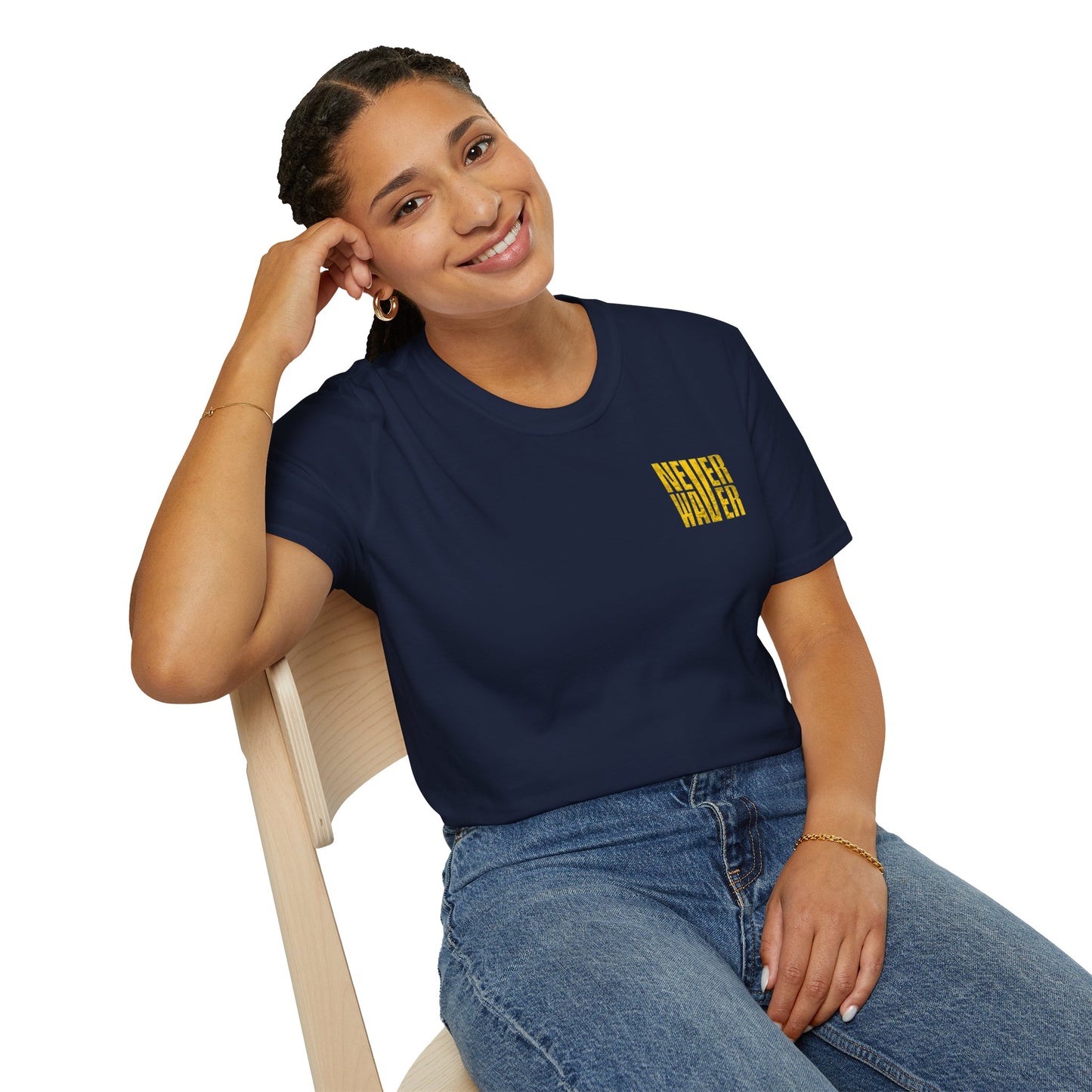 Los Angeles Fans Never Waver Unisex Softstyle T-Shirt