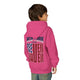 New York Fans Never Waver Youth Heavy Blend Hooded Sweatshirt by Printify