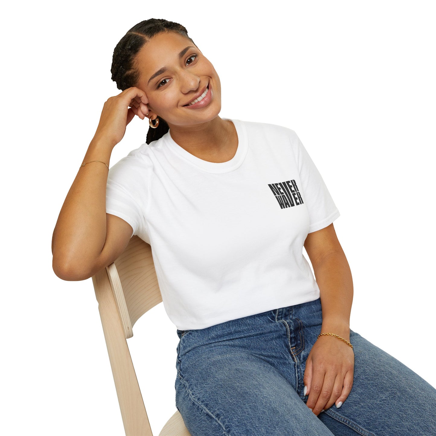 Never Waver I'll Bring The Bougie Unisex Softstyle T-Shirt