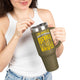 Los Angeles Fans Never Waver W-Leopard Football Insulated Travel Mug, 40oz by Printify