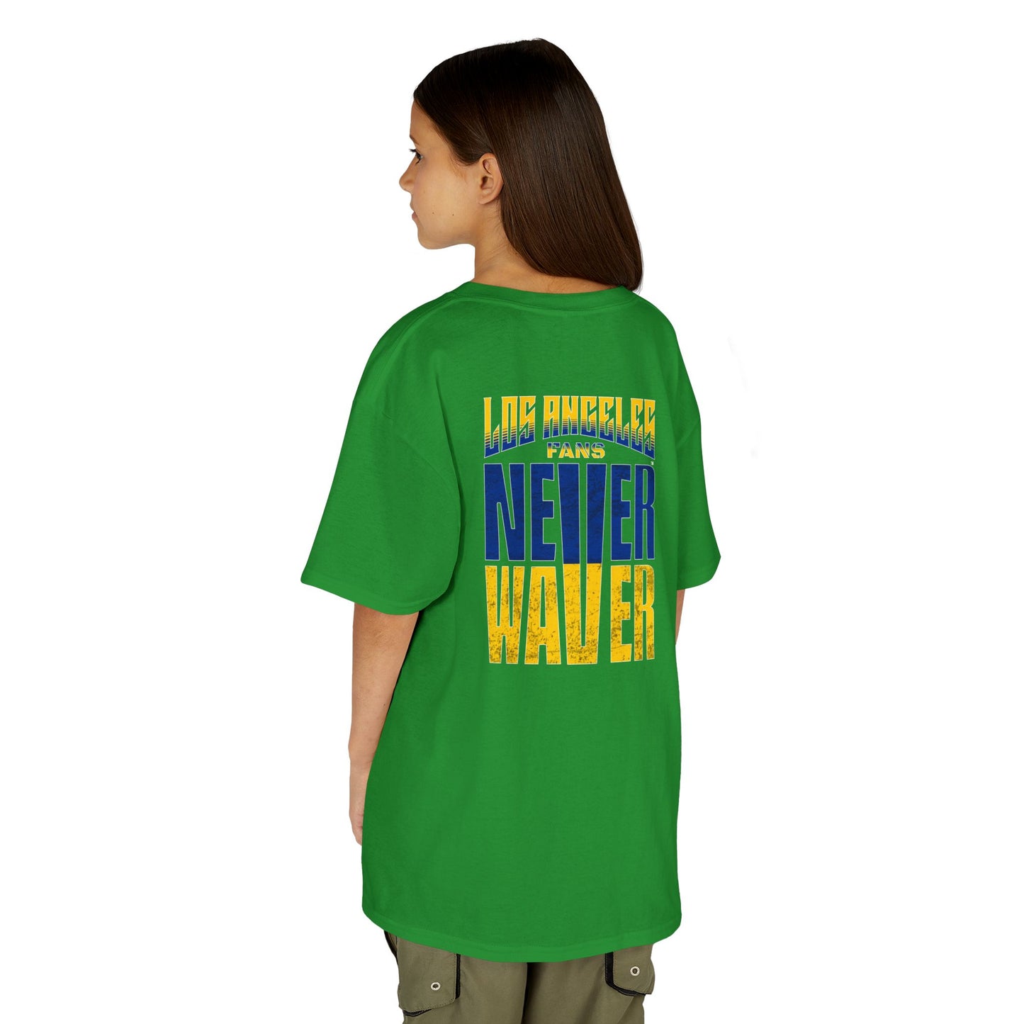 Los Angeles  Fans Never Waver Kids Heavy Cotton™ Tee