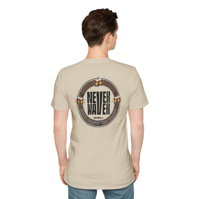 Never Waver Beer Is cheaper Than Therapy  Unisex Soft style T-Shirt
