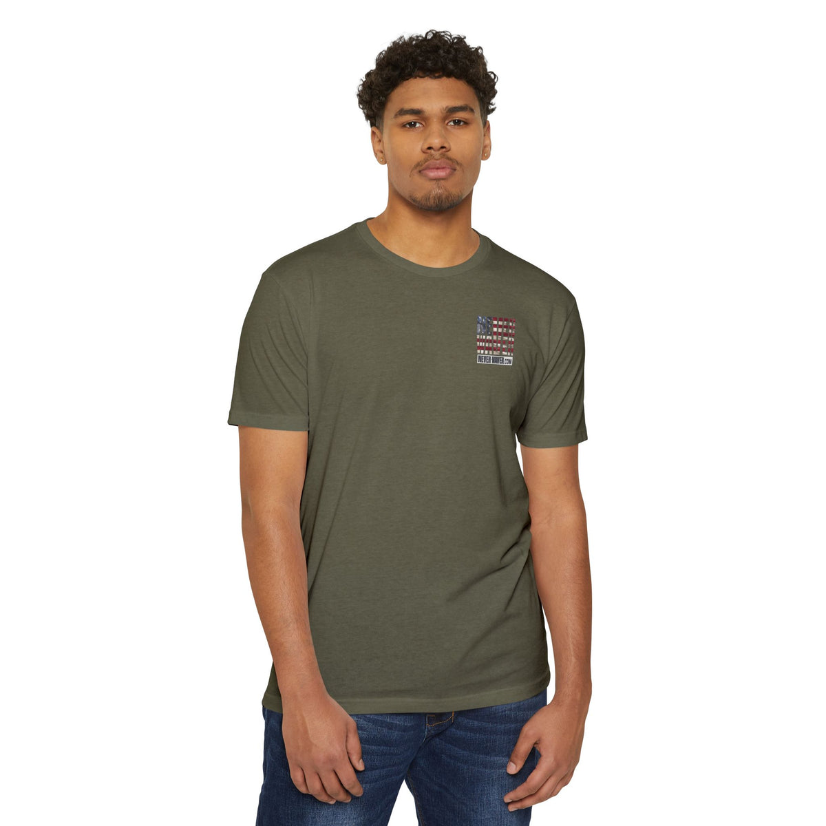 Never Waver Definition Men’s Crew T-Shirt