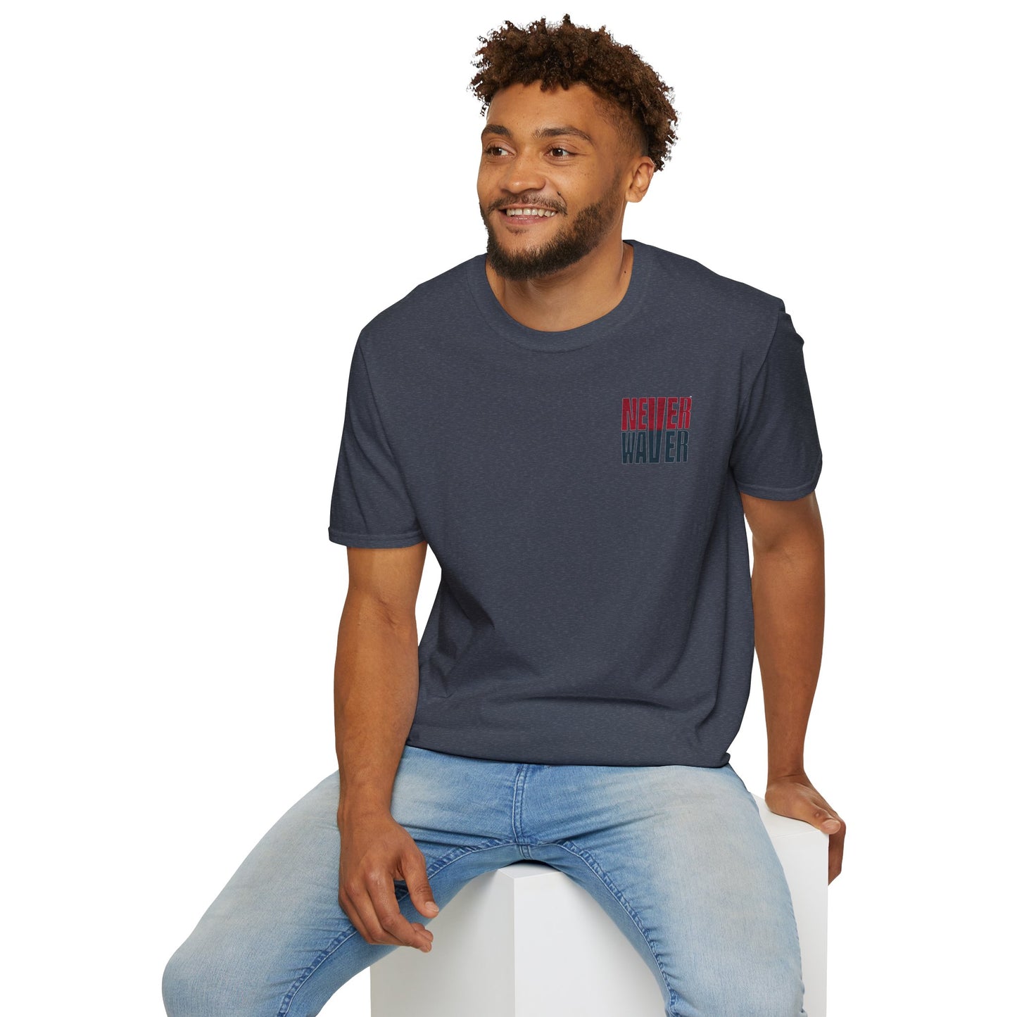Houston Fans Never Waver Unisex Softstyle T-Shirt