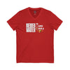 Never Waver TE: [] TEAMO [X} Tequila T-Shirt Unisex V-Neck Tee