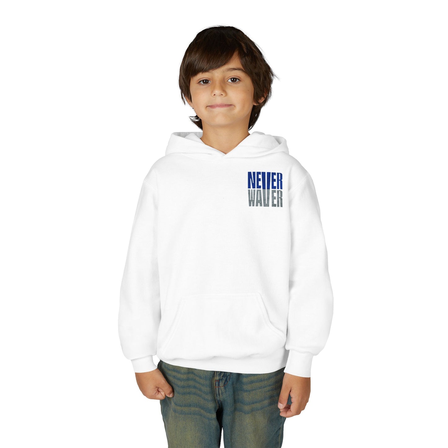 Dallas Fans Never Waver Youth Heavy Blend Hoodie Sweatshirt