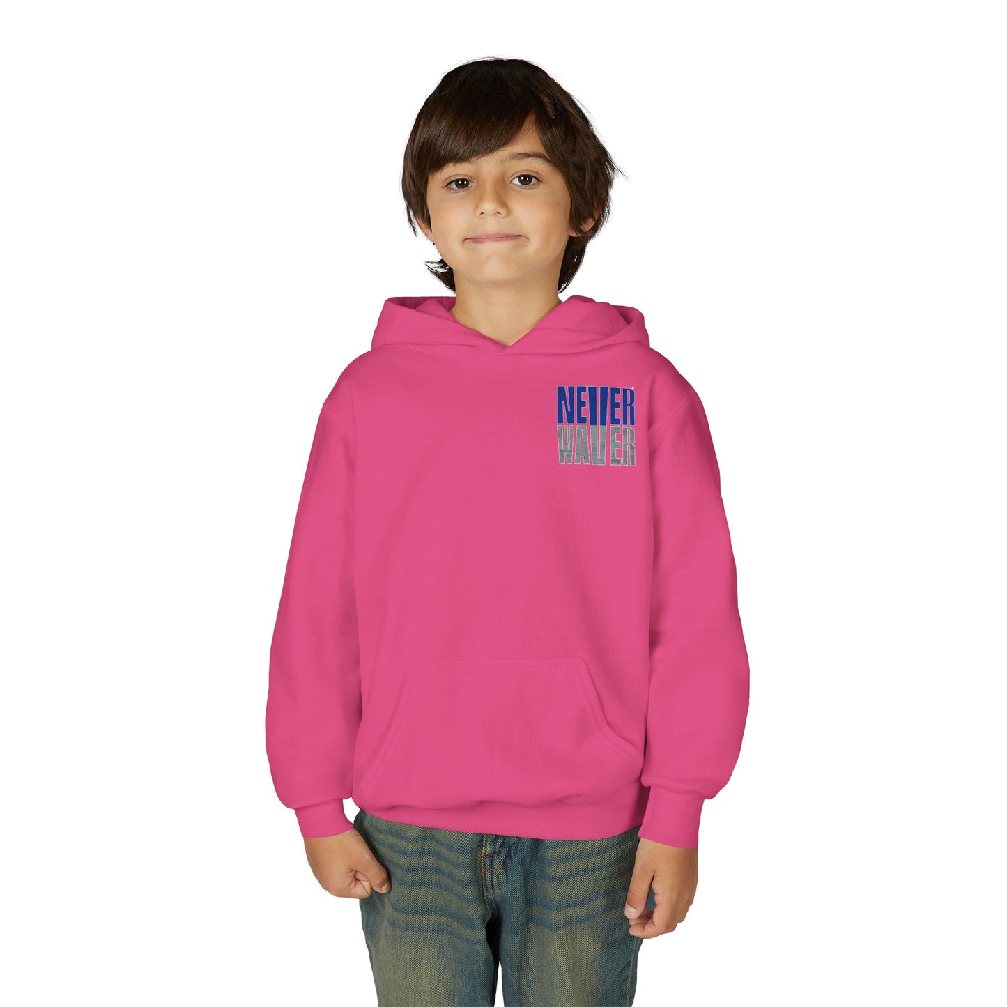 Dallas Fans Never Waver Youth Heavy Blend Hoodie Sweatshirt