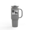 Insulated Travel Mug — "Never Waver Best Buckin' Dad Ever" 40oz