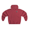 Never Waver — 'Came Out Swinging' Motivational Graphic Hoodie