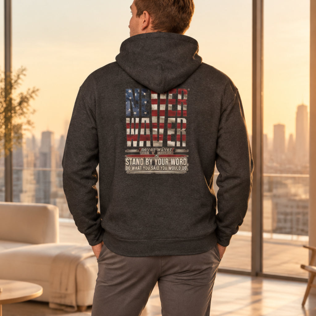 Never Waver Definition Hoodie | Unisex