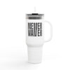 Insulated Travel Mug - "Never Waver Hand of  Jesus