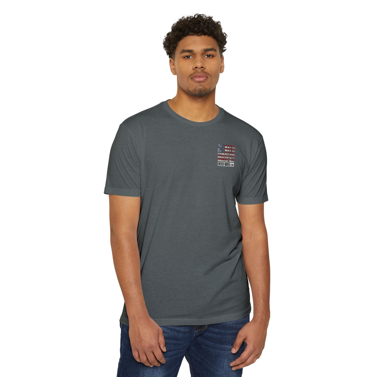 Never Waver Definition Men’s Crew T-Shirt
