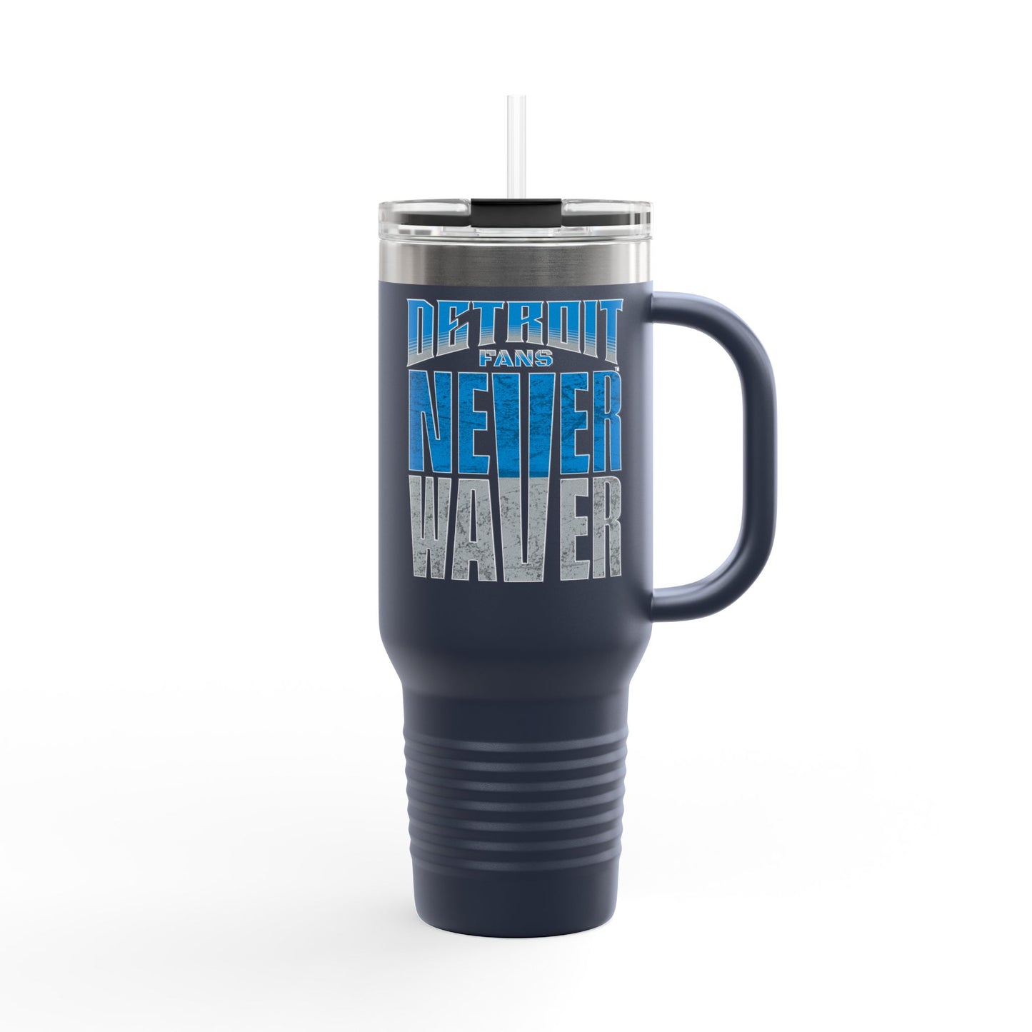 Detroit Fans Never Waver Insulated Travel Mug, 40oz