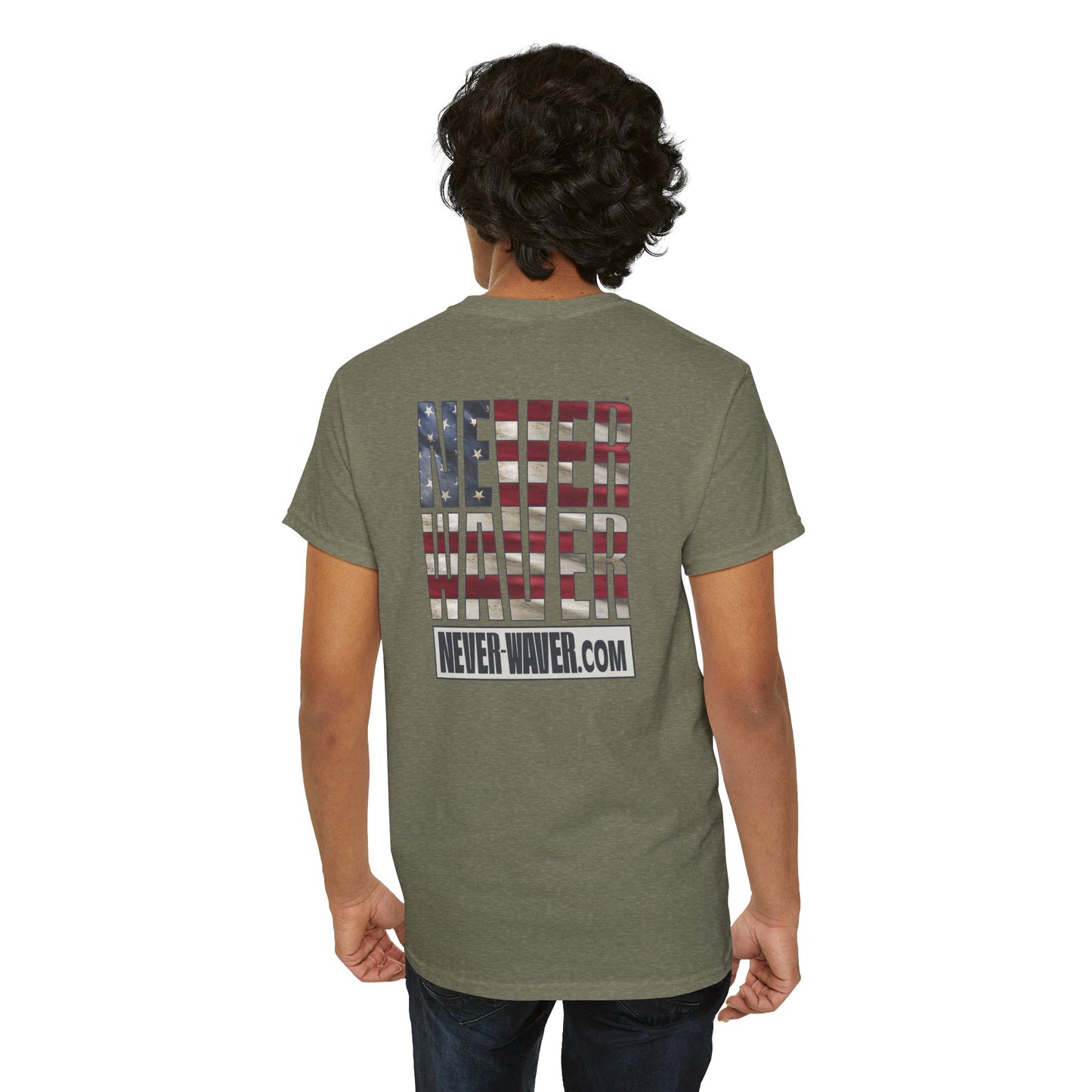 Never Waver Unisex Heavy Cotton Tee