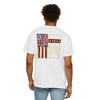 'Never Waver Husband Daddy Protector Hero ' Design Unisex Garment-Dyed T-Shirt