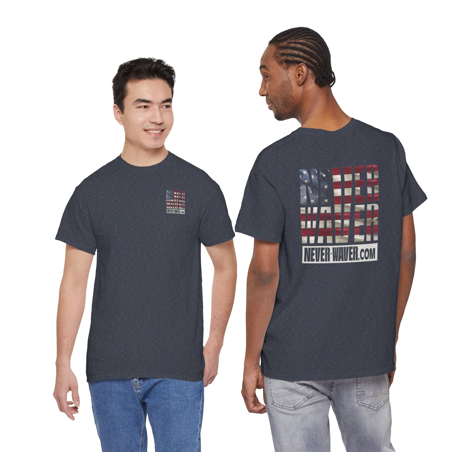 Never Waver Unisex Heavy Cotton Tee