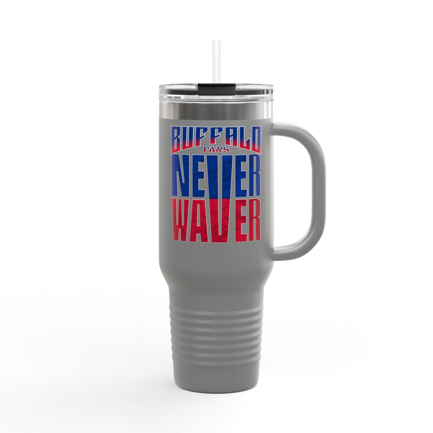 Buffalo Fans Never Waver Insulated Travel Mug, 40oz