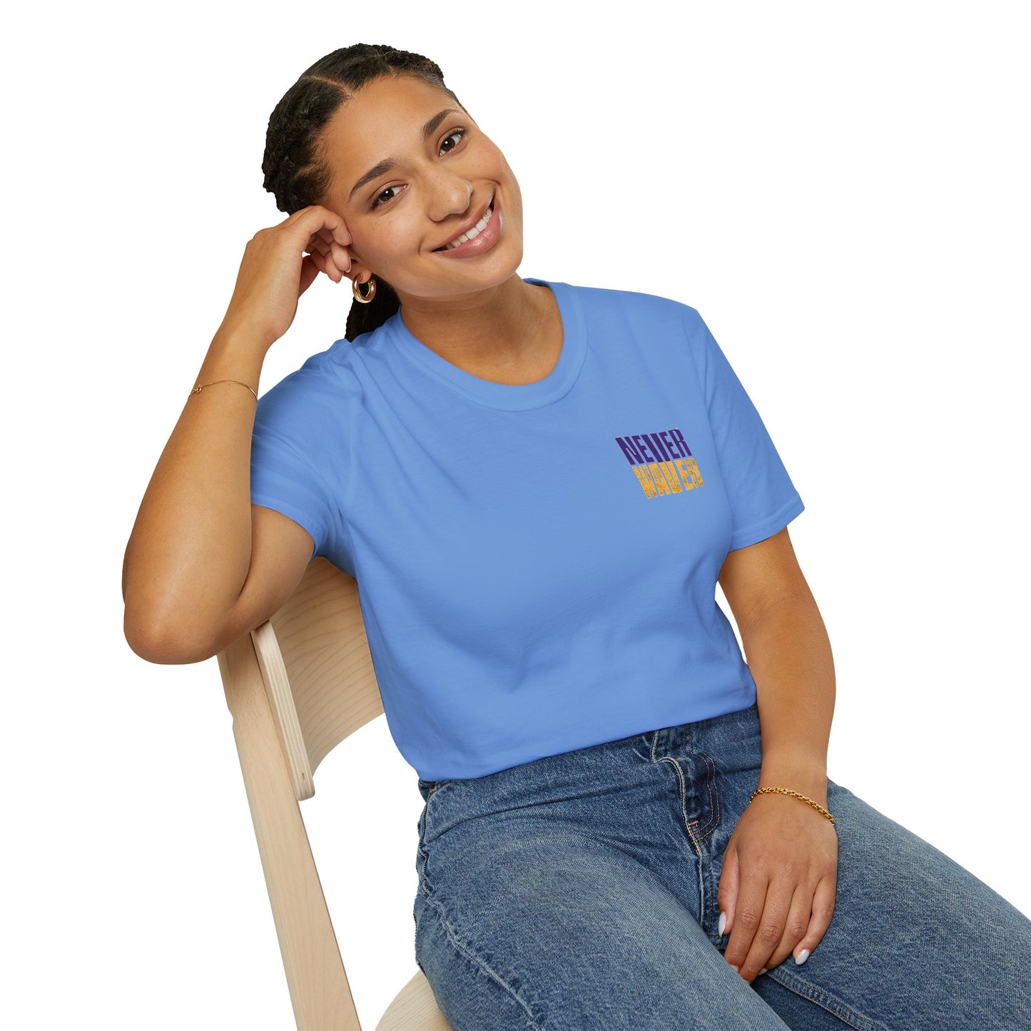 Minnesota Fans Never Waver Unisex Softstyle T-Shirt
