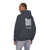Never Waver” Jesus a bold, eye-catching design that reflects a steadfast faith and confidence in Christ. Hoodie - Unisex Heavy Blend™ Sweatshirt