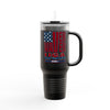 Never Waver USA Insulated Travel Mug, 40oz