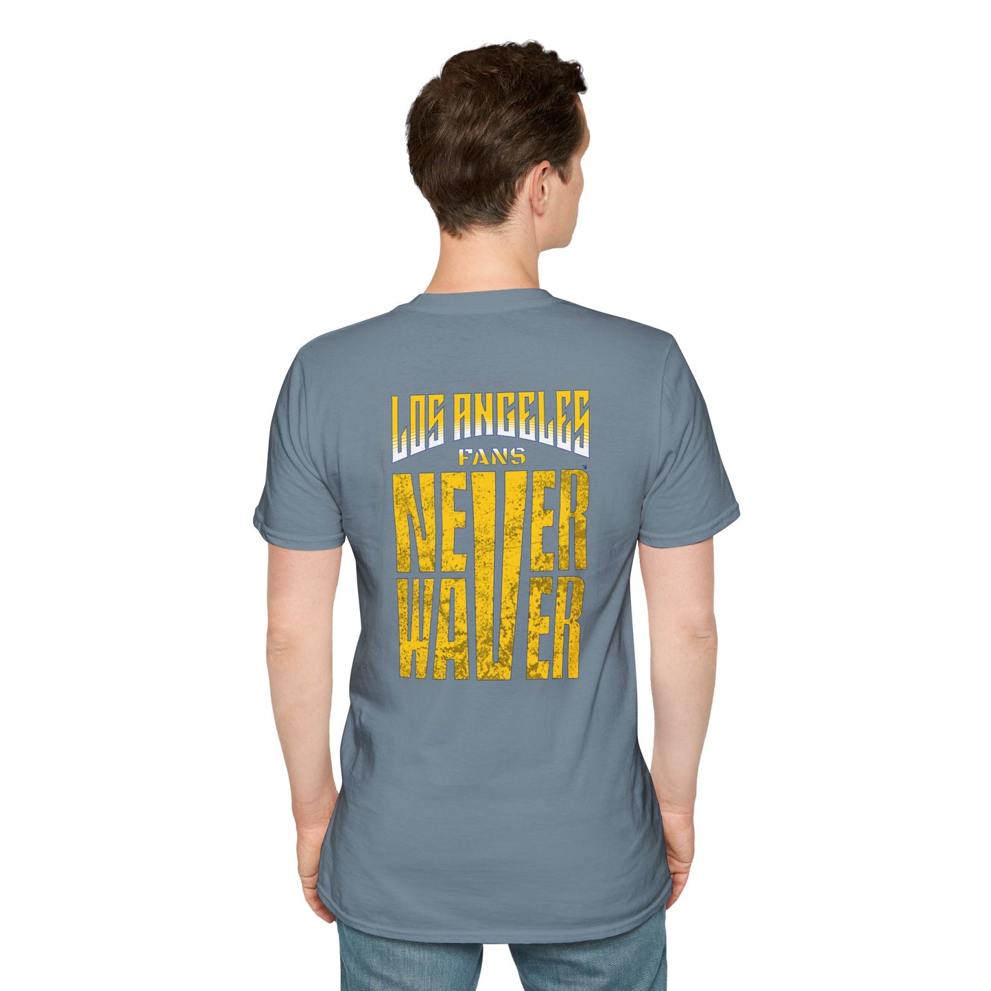 Los Angeles Fans Never Waver Unisex Softstyle T-Shirt