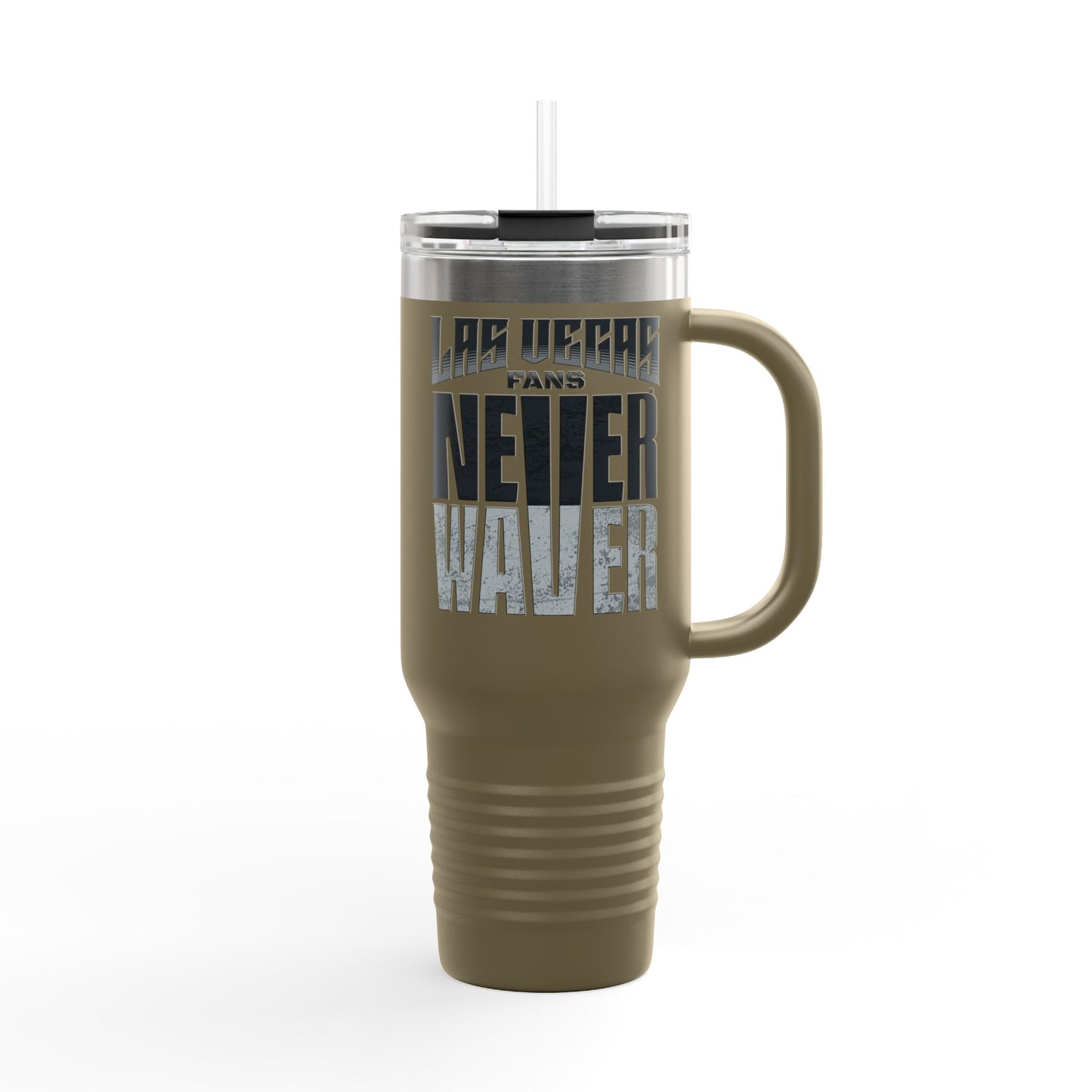Las Vegas Fans Never Waver Insulated Travel Mug, 40oz