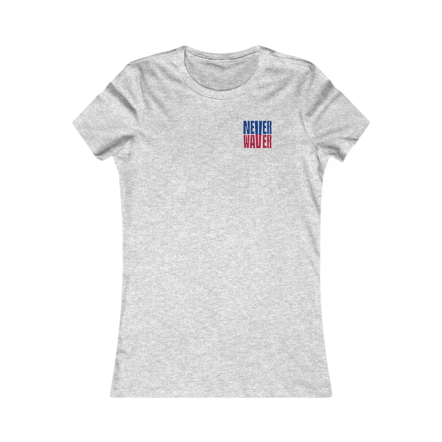 Buffalo Fans Never Waver W-Leopard Football Women's Favorite Tee