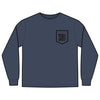 Never Waver Best Buckin' Dad Ever Design Unisex Long Sleeve Pocket T-Shirt -