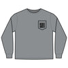 Never Waver Best Buckin' Dad Ever Design Unisex Long Sleeve Pocket T-Shirt -