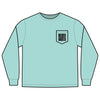 Never Waver Best Buckin' Dad Ever Design Unisex Long Sleeve Pocket T-Shirt -