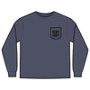 Never Waver Best Buckin' Dad Ever Design Unisex Long Sleeve Pocket T-Shirt -