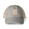 Never Waver Women's Washed Mesh-Back Cap