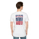 New England Fans Never Waver Unisex Softstyle T-Shirt by Printify
